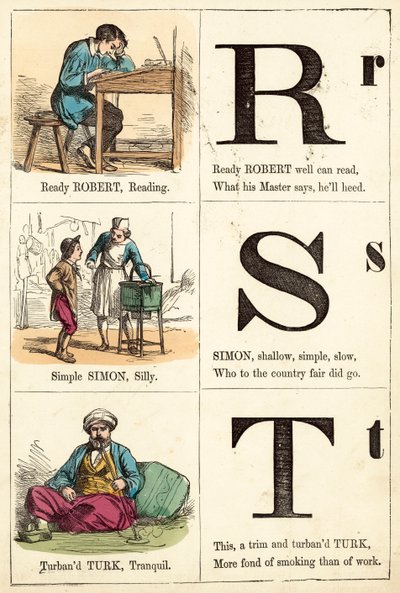 Billedalfabet af English School